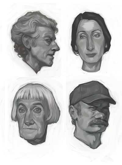 Heads 1 illustration