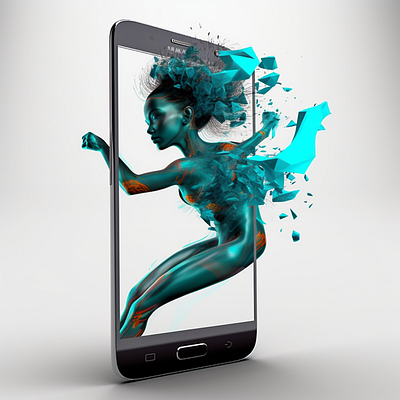 GRAPHIC 2&3D MOTION PHONE design graphic design ui ux