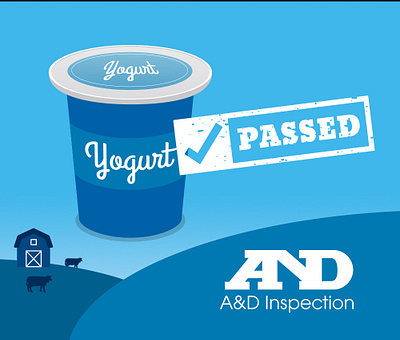 A&D Inspection branding design graphic design illustration logo typography vector