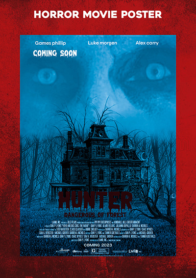 Horror poster design horror poster poster poster design trendy poster