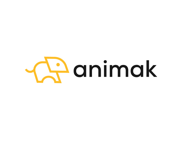 Animak logo by Rony Arman on Dribbble