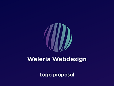 Waleria Webdesign Logo design ado branding graphic design illustration logo ui vector website