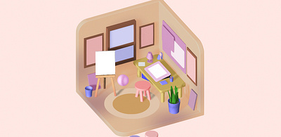3d mini room 3d design