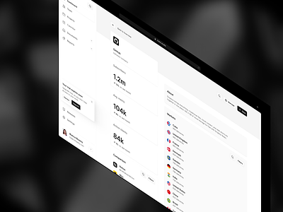 Company details | UI kit for Figma 💠 clean companies cta figma flags github header kit light notifation profile progress saas sidebar stack stats ui user view web