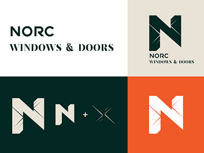 Logo Design (NORC) adobe illustrator adobe xd animation branding design graphic design icon illustration logo motion graphics ui vector