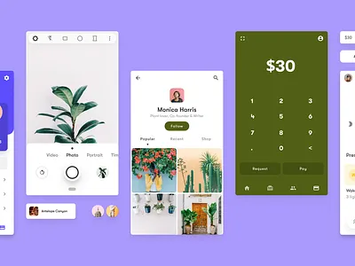demo apps material mobile ui