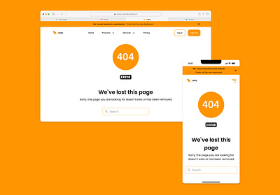 404 Error page branding design figma graphic design illustration logo ui ux vector