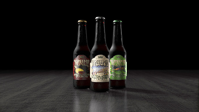 Kalima Brewing Company beer bottle branding design graphic design illustration label lettering logo packagin type typography wordmark