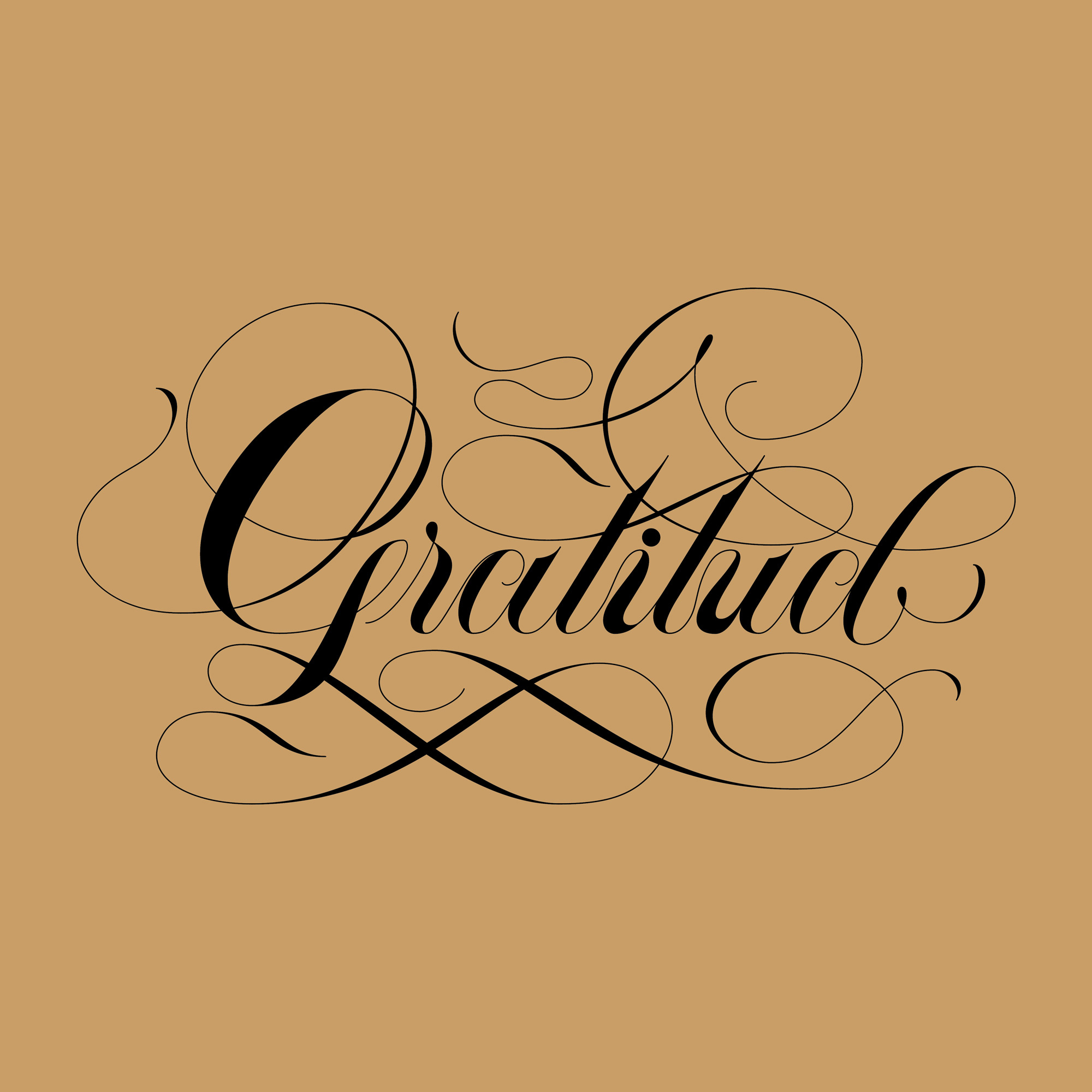 Sacred word design graphic design lettering script spencerian type typography vector