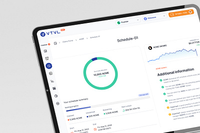 Personalized Web3 Token Management Solution - VTVL 📈 blockchain crypto ui ux design web3