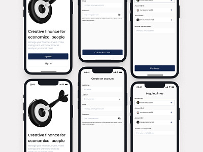 Finance App | New Version app design figma finance fund interface ios minimalism mobile money newest redesign ui