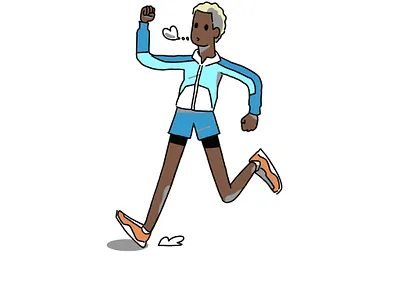 Run cycle creative design graphic design illustration procreate