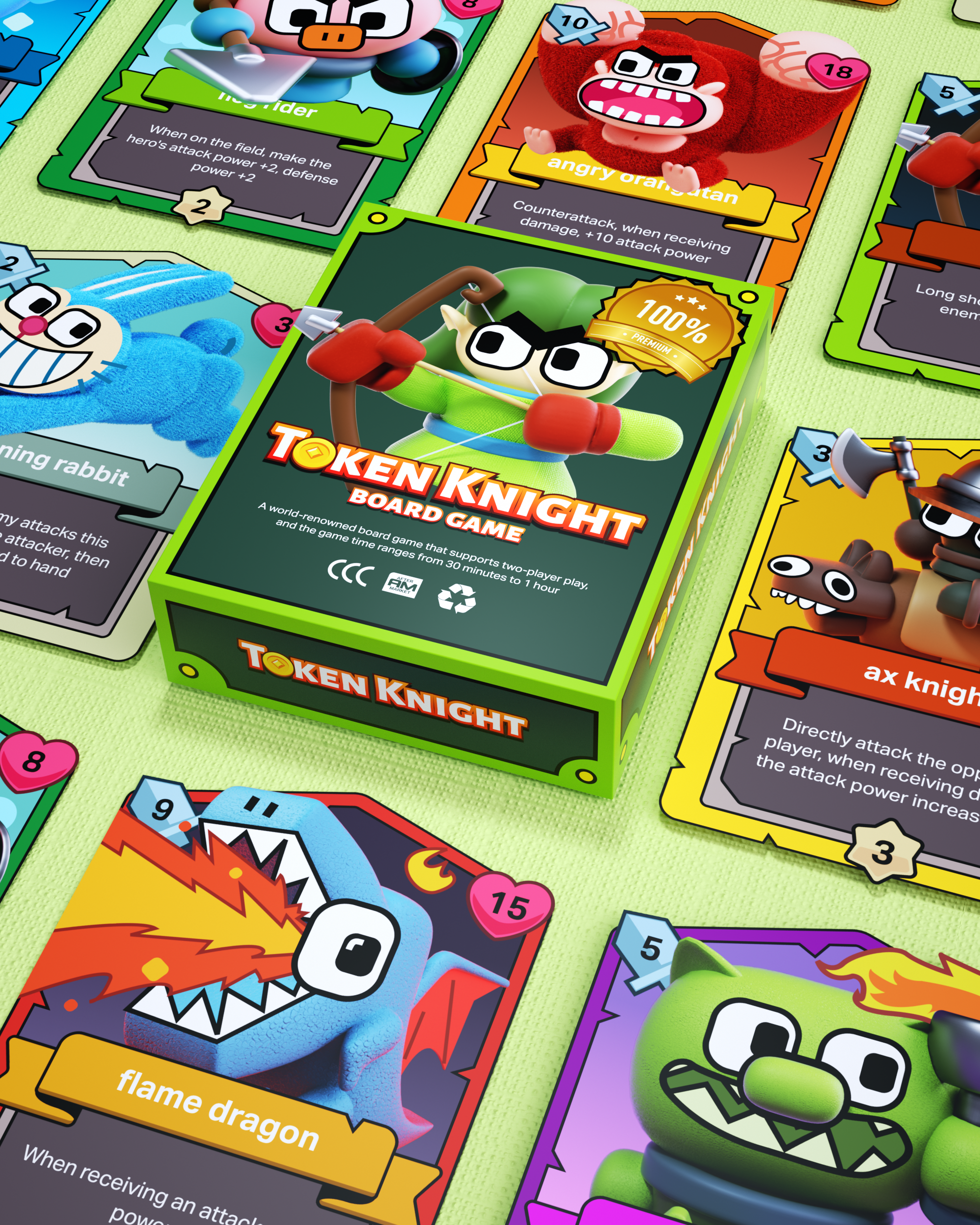 Token Knight 3 design illustration ui