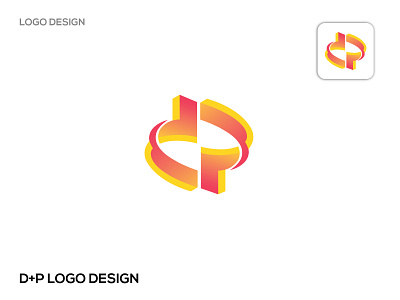 Modern DP Letter Logo Design bestlogo branding dplogodesign logo logodesign logomark logotrend modernlogo