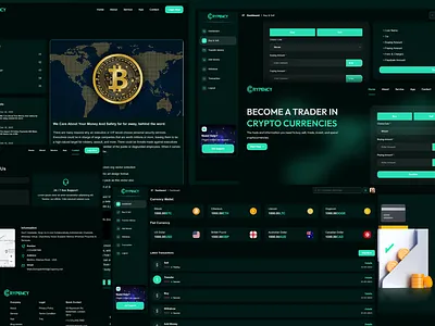 Crypency - Buy & Sell Crypto Currency Platform HTML Template appdevs appdevsx blockchain branding business model buy sell creative crypency crypto cryptocurrency currencies dynamic html landing page responsive web template uiux user interface web design website