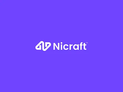 Nicraft branding identity branding branding identity company logo creative logo design graphic design identity letter logo logo logo design logo designer logo idea logo mark logos mark minimal logo modern logo monogram n logo symbol