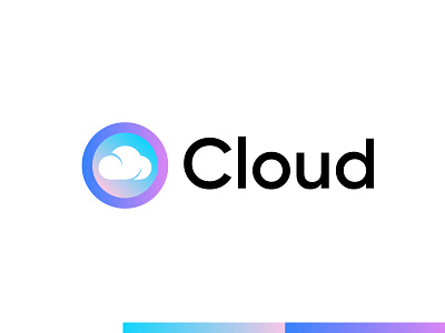 cloud brand identity branding cloud data logo logo design logo identity logos server tech technology