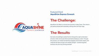 AquaShine Car Wash branding design illustration logo ui