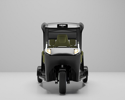 Cakline Three Wheels Concept Design 3d design 3d modelling automotive car concept design motorcycle product design