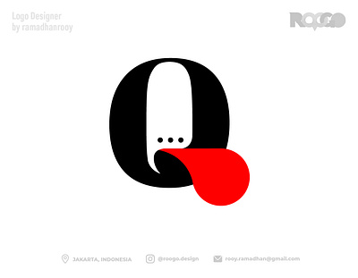 Que-Tongue branding bubbletext design elegant graphic design illustration logo q logo quetion talk tongue typography vector