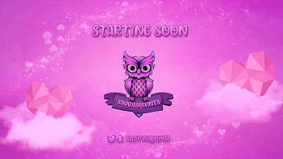 Cute Animated Twitch Overlay Pack animated overlay gaming obs overlay pack stream stream overlay twitch twitch overlay