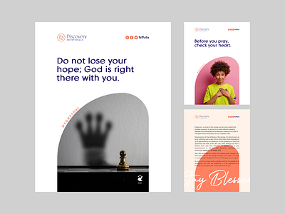 Devotionals branding design graphic design ui