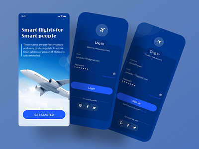 Flight Booking App app app design booking app cool design design figma flight book flight booking app mobile ui ui design