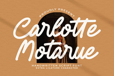 Carlotte Motarue - Handwritten Script Font graphic