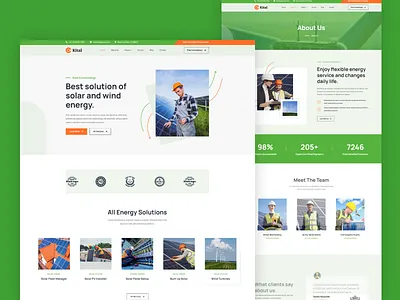 Kital - Construction Website Template business cms construction ecommerce energy webflow website professional website seo friendly small business solar website transport webflow template wind generators
