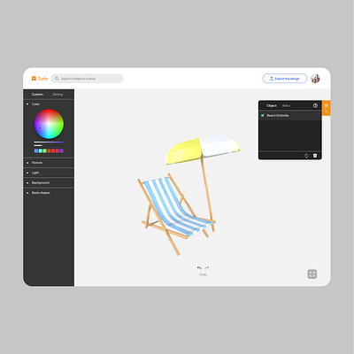 Your 3D web-based library 3d design ui ui ux webdesign website