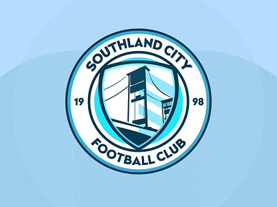 Southland City FC Concept design football football logo graphic design logo logo design minimalist