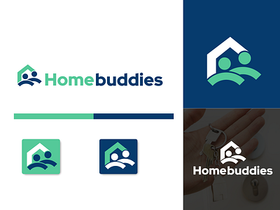 HomeSharing branding design graphic design homesharing illustration logo typography vector