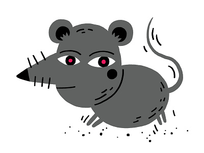 Mouse art cartoon drawing fun illustration mouse