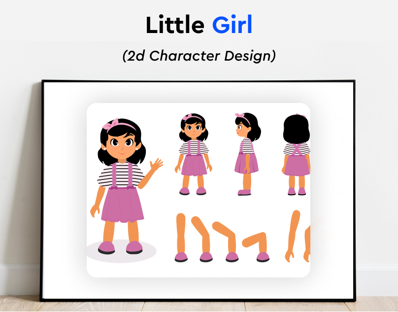 2d Character Design branding design graphic design illustration logo mobile design typography ui ux vector