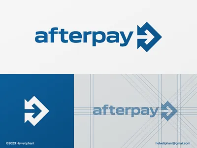 Afterpay - inverted arrow abstract logo design arrows logo brand design branding creative logo designs financial logo icon logo logo design logo design concept logo design grid logo designer logotype minimalist logo modern logo designs negative space logo payment logo timeless logo designs