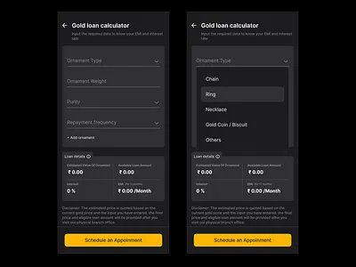 Gold Loan Calculator