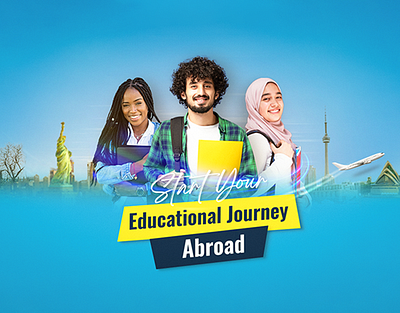 Study Abroad Event Campaign branding graphic design study abroad