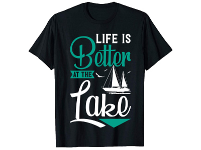 I'd Rather Be, Fishing T-Shirt Designs by Aditiya Roy on Dribbble