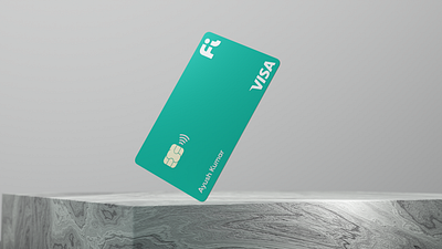 Recreating Fi's Credit Card backdrop branding creditcard design graphic design illustration mockups templates ui