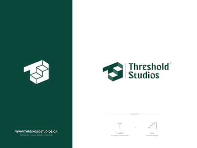Threshold Studios, Logo Design afroo branding figma identity letter lettermark logo logo design stair studios t tehran threshold vector استودیو افرو تهران فیگما لوگو وکتور