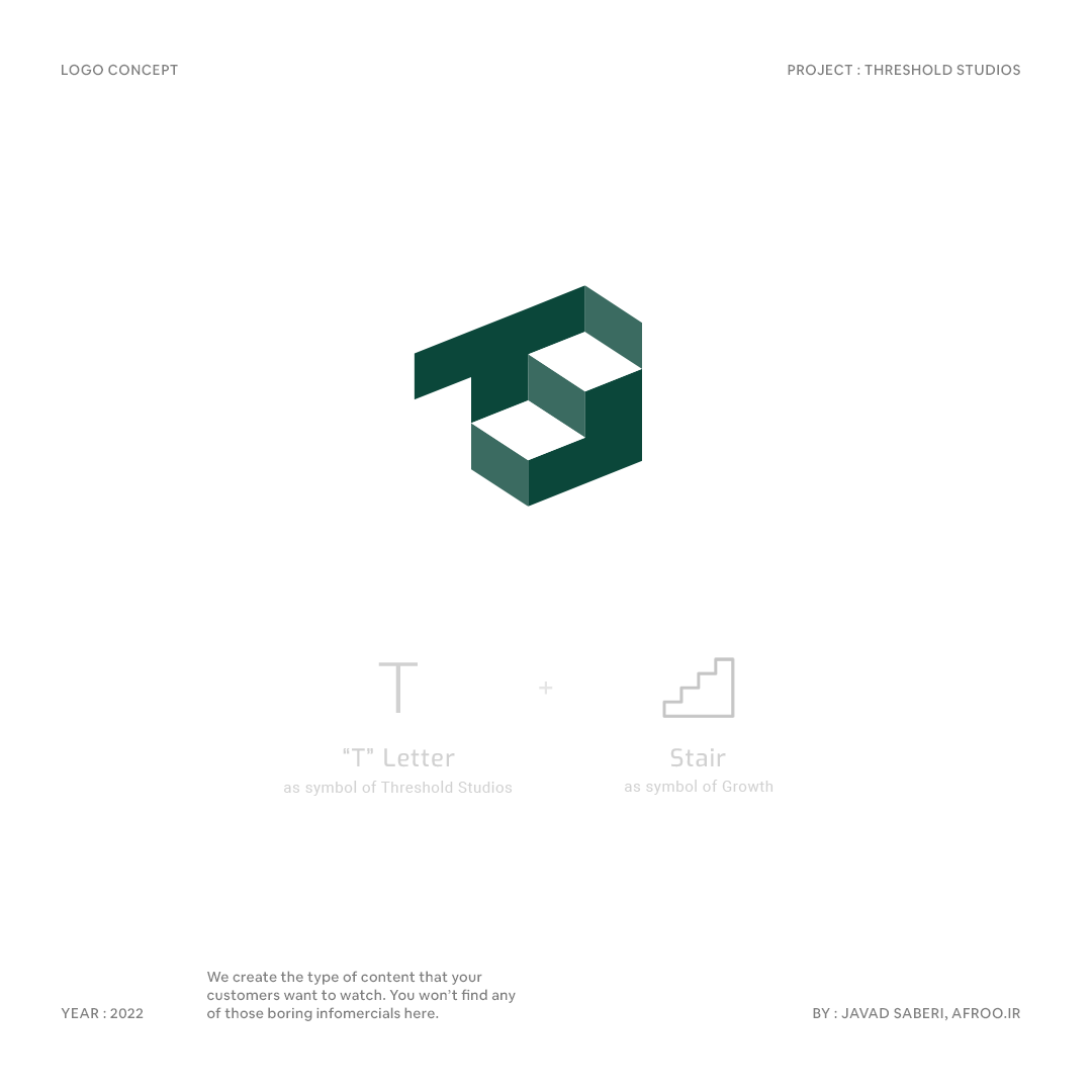 Threshold Studios, Logo Design by Javad Saberi . جواد صابری on Dribbble
