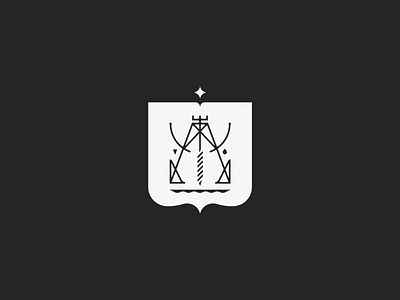 Emblem for geological company branding design emblem graphic design illustration logo vector