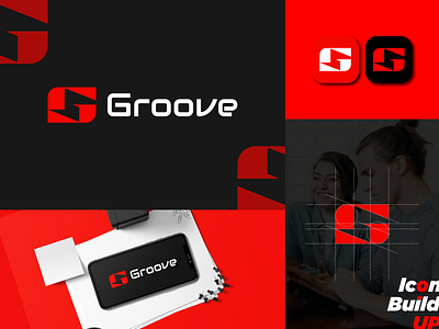 Groove Branding, visual identity, corporate brand design blockchain brand agency brand and identity brand design brand designer branding branding and identity corporate identity design graphic design identity identitydesign logo logo design logo designer logotype modern logo