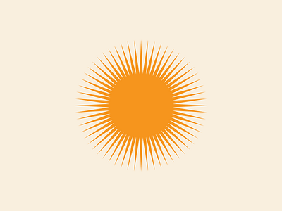 Sun Logo (For Sale) brand identity branding buy logo clean for sale logo minimalist star symbol vector warm