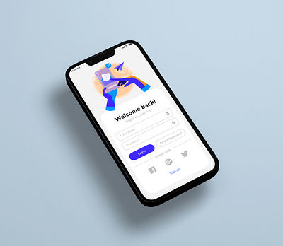 UI Challenge! Login Screen (Responsive Breakpoint) app design illustration login page minimal design modern design product design responsive layout ui ui challenge ui design webpage