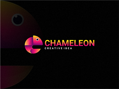 Chameleon chameleon color design graphic design icon illustration lineart logo ui vector