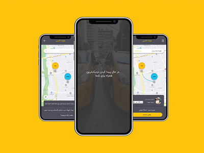 Taxi services app app design illustration taxi ui