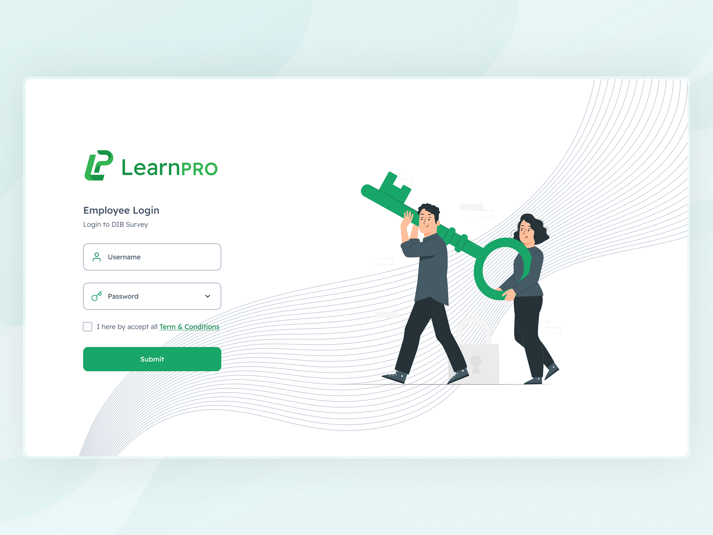 Login Page Design | LearnPRO | Learning Management System by Bazim ...