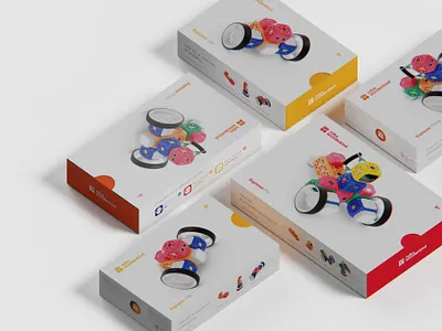 Robo Wunderkind. Packaging tiers product design