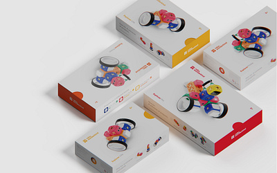 Robo Wunderkind. Packaging tiers product design